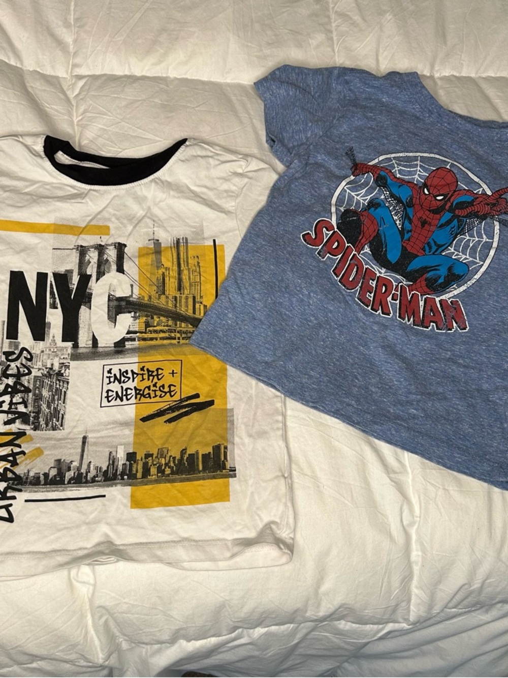 Marvel Boys Blue Spider-Man Graphic Tee